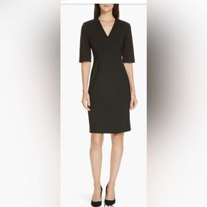 Boss Delano Sheath Black Dress
